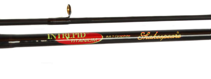 Shakespear Intrepid Titanium Graphite spinning rod **as new**