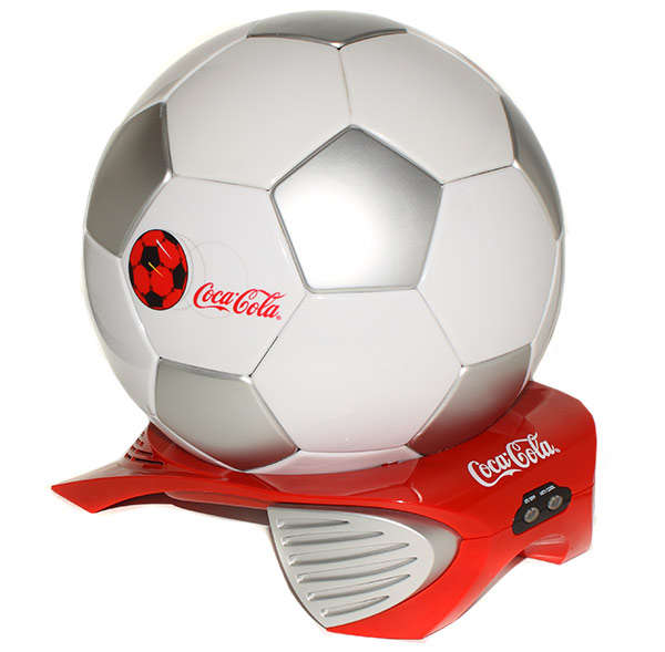 coke coca cola collectables soccer ball 