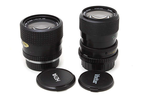 Pentax k mount zooms ** old but usable ! **