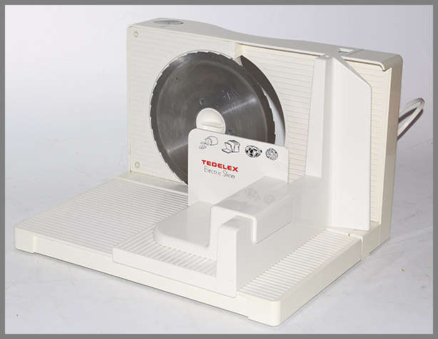 Tedelex electric meat and bread slicer    ** super sharp and clean **