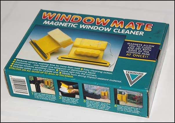 Verimark Magetic window cleaner ** for those unreachable outside panes ! **