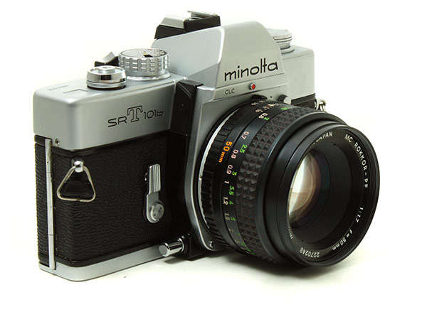 Minolta SRT 101B 35mm slr 100% working  ** Close to Mint condition  !!