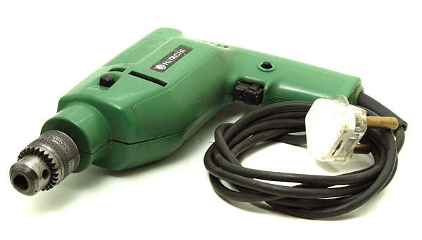 Vintage old school Hitachi Power drill  ** Variable speed , reverse and hammer **