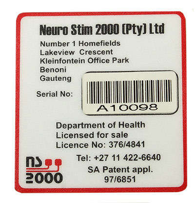 tens effect aps neurostim musscle repair pain relief