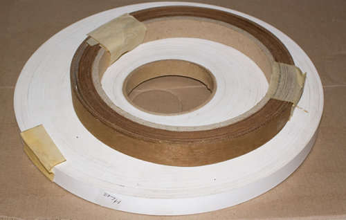 Melamine edging  and real wood edging