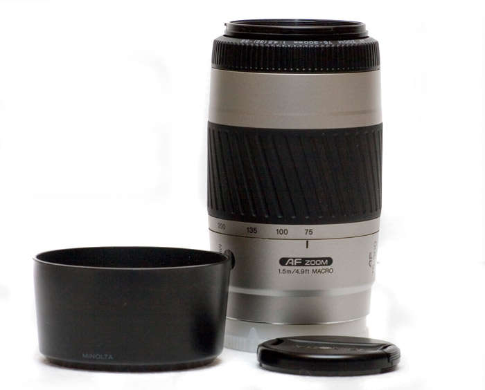 SONY / MINOLTA 75 -300mm AF MACRO ZOOM LENS