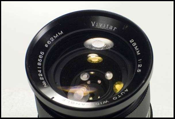 VIVITAR 28mm f2.5 WIDE ** EXCELLENT**