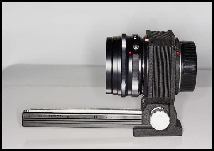 ROKKOR 100mm MACRO LENS BELLOWS CANON MINOLTA