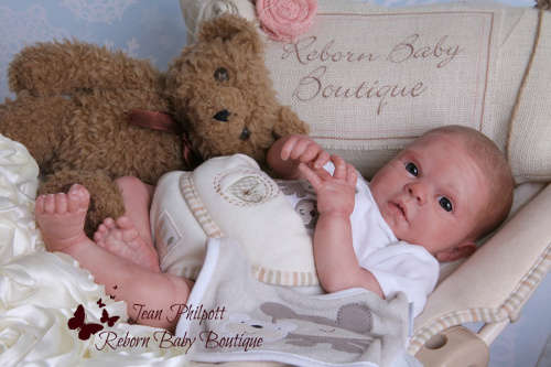 Clearance SALE R500 Reborn Unpainted Baby doll kit,Jewel
