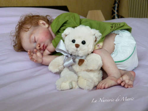 Clearance SALE R500 Reborn Unpainted Baby doll kit,Lexi
