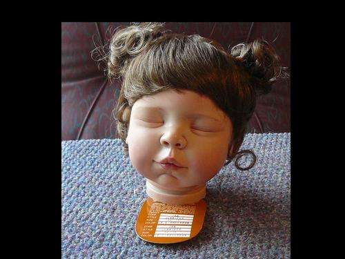 Monique Wig for reborn Doll 14"-15" head circumference