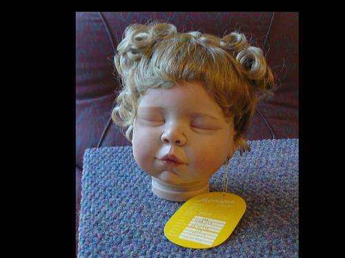 Monique Wig for reborn Doll 14"-15" head circumference