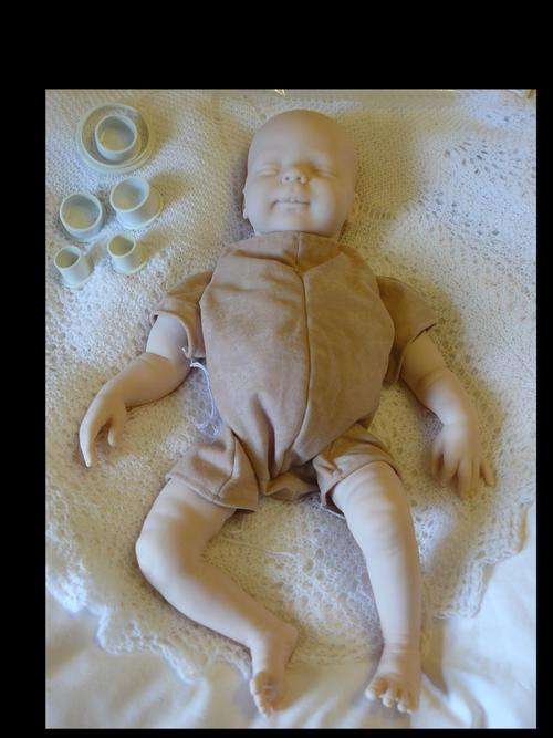 SALE! Reborn unpainted Baby doll kit, Heather