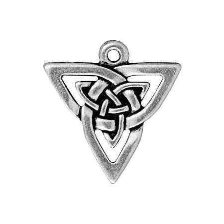 Silver plated Pewter Celtic pendant