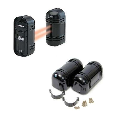 Dual beam security detectors