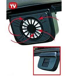 Solar Powered ventilation system. Keep your parked car cooler