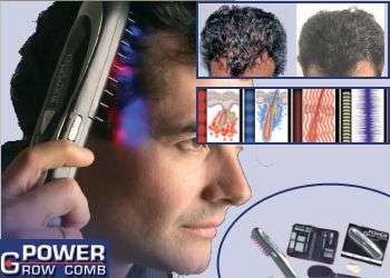 Power Grow Comb.Stops hair loss and makes hair grow thicker, stronger and healthier