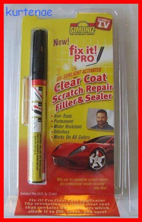 Simoniz Fix it pro!!!! Clear coat scratch repair,filler & sealer.