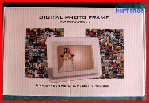 7" Digital Photo Frame.show your colorful life