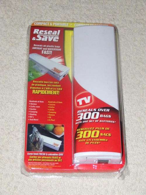 Reseal and Save