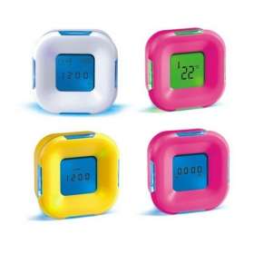 Four sided clock