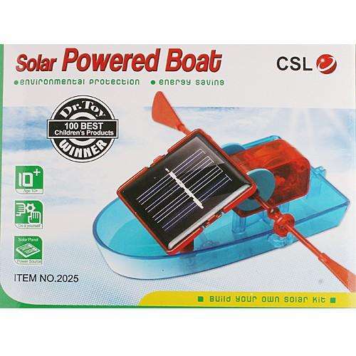 Solar Powered Boat.