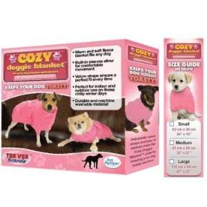 Pienk Cozy, Doggie blanket. The only dog blanket with sleeves