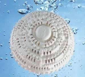Washer ball. No detergent or fabric softener needed anymore.