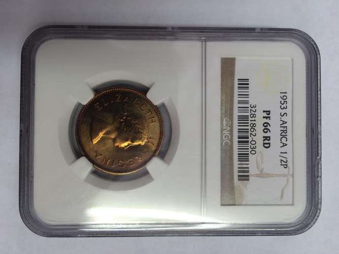 1953 1/2P PF 66 RD