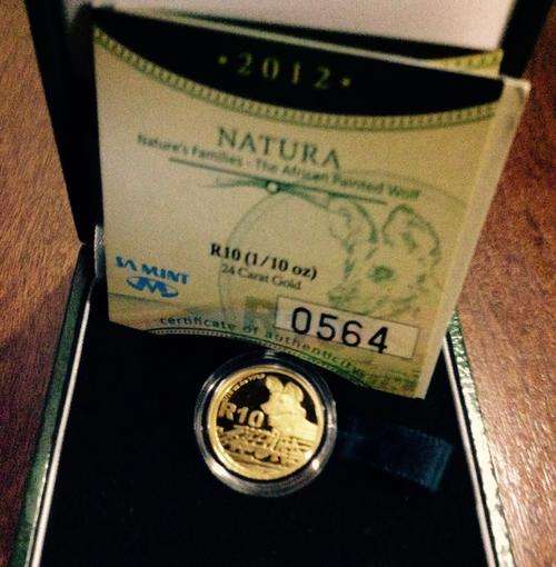 2012 AFRICAN PAINTED WOLF R10 PROOF 1/10th