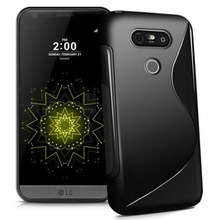 TPU Silicon Gel Back Cover For LG G5 + Screen Protector & Touch Pen