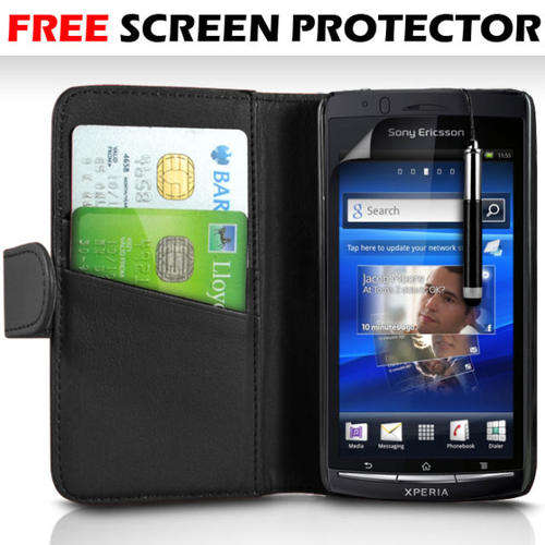 PU Leather Wallet Skin Case Cover Samsung Galaxy Note 2