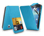 LEATHER FLIP CASE COVER FITS SAMSUNG GALAXY S4 MINI I9190 + SCREEN PROTECTOR +STYLUS PEN