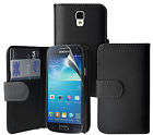 WALLET PU LEATHER CASE COVER FOR SAMSUNG GALAXY S4 MINI I9190 + SCP & STYLUS