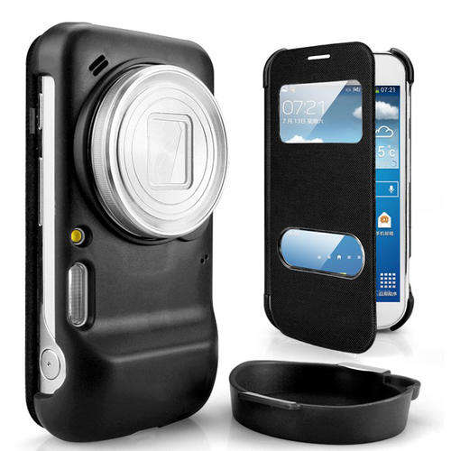 Flip Case Cover For Samsung Galaxy S4 S IV Zoom C101 + SP & Stylus