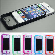 Full Body Screen Protector Case Cover  For Apple iPhone 4/4s/ 5/5 + SP & Stylus