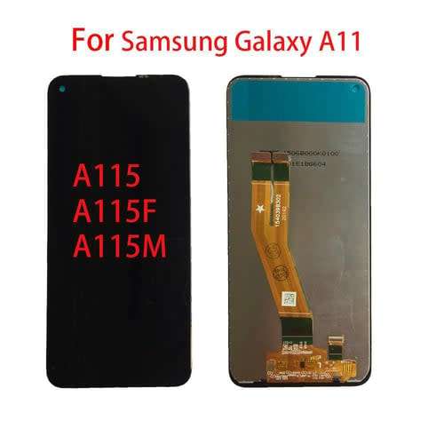 LCD Screen Complete unit for Samsung A11 A115 A115F M115  M11+ free screen protector & touch pen