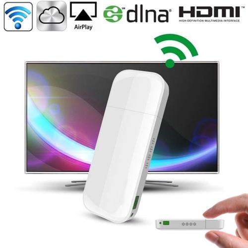 D2-N IPUSH HDMI AirPlay DLNA WIFI Displayer Receiver for Android OS / iOS Devices(White)