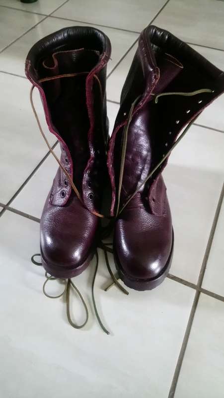 Paratrooper jump boots size 9