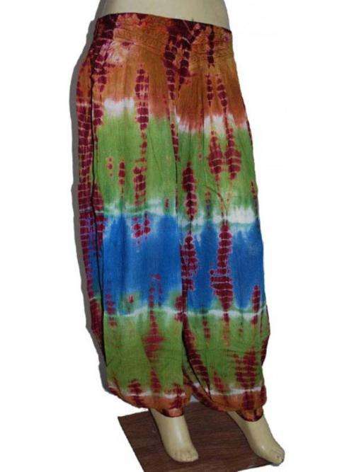 Ladies Harem Pants Tie Dye Pattern from India