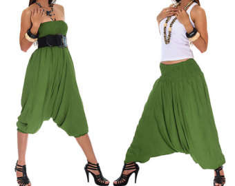 Balloon style harem pants for women from India