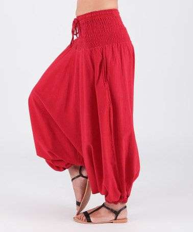 Balloon style harem pants for women from India