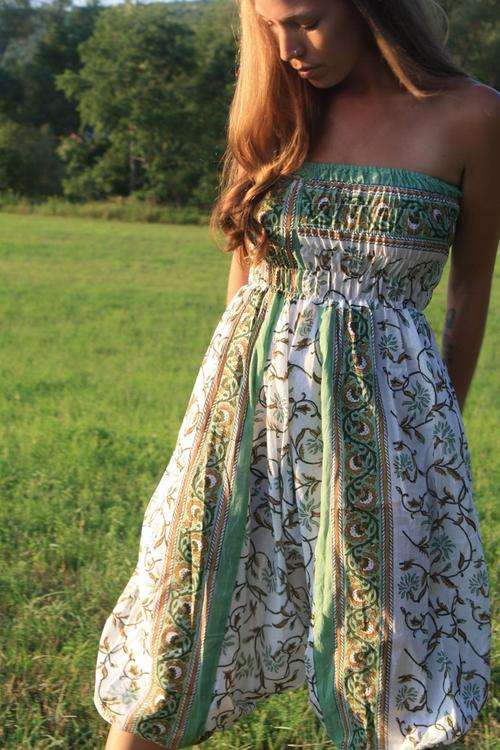 Ladies Baggy Mandala Print Aladdin Harem Dress Pants from India