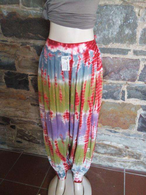 Ladies Harem Pants Tie Dye Pattern from India