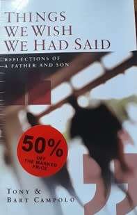 Things We Wish We Had Said - Tony & Bart Campolo PAPERBACK