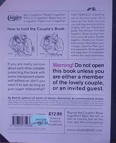 The Couple`s Book - Benrik PAPERBACK