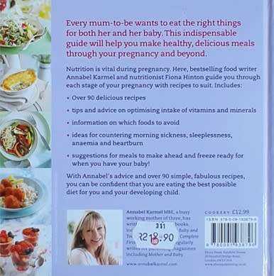 Eating for Two by Annabel Karmel - HARD COVER