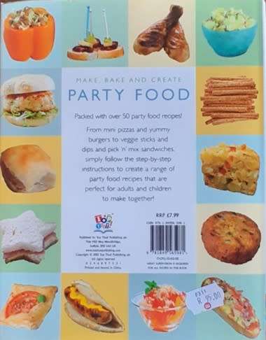 Make, Bake and Create Party Food by Nancy Lambert - HARD COVER