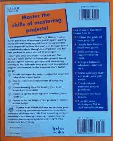 The Complete Idiot`s Guide to Project Management 2nd Edition by Sunny and Kim Baker - SOFT COVER