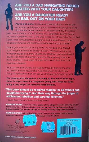Daughters Gone Wild Dads Gone Crazy by Charles Stone & Heather Stone - SOFT COVER